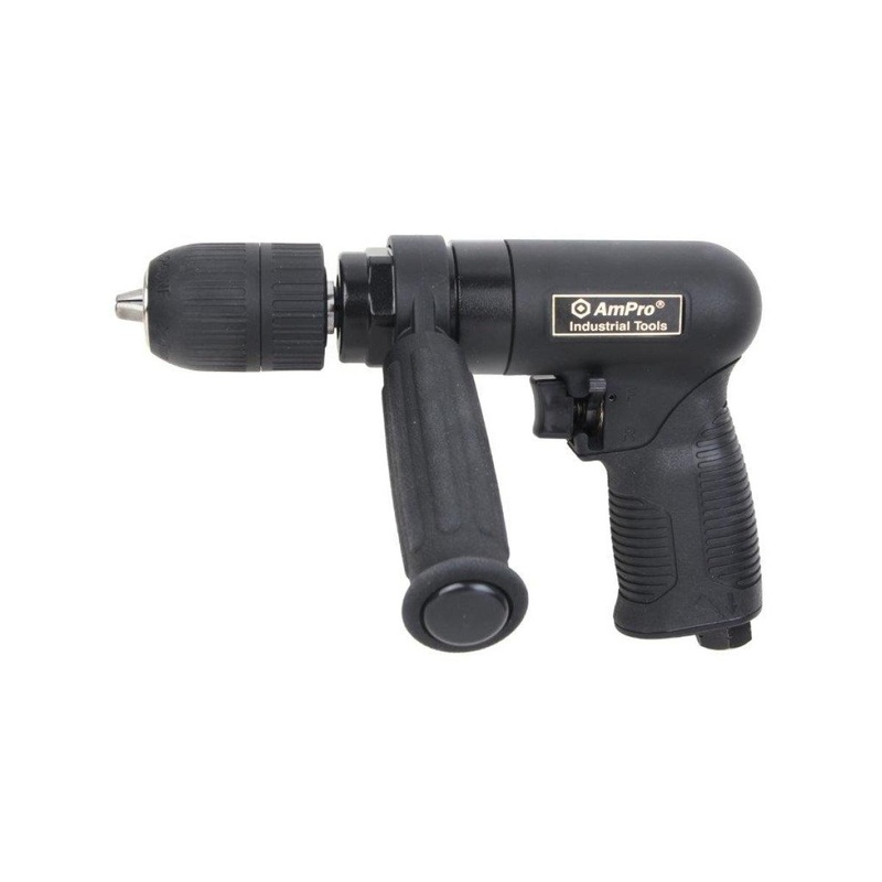 1/2 Air Reversible Drill (450 Rpm) AMPRO A2446