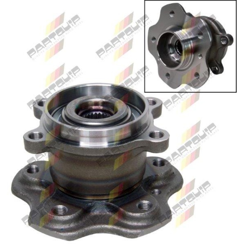 Rear Wheel Bearing Kit Nissan Qashqai II SUV 1.6 dCi R9M 4X4, Renault Kadjar 1.6 dCi R9M 4X4 (2013-)