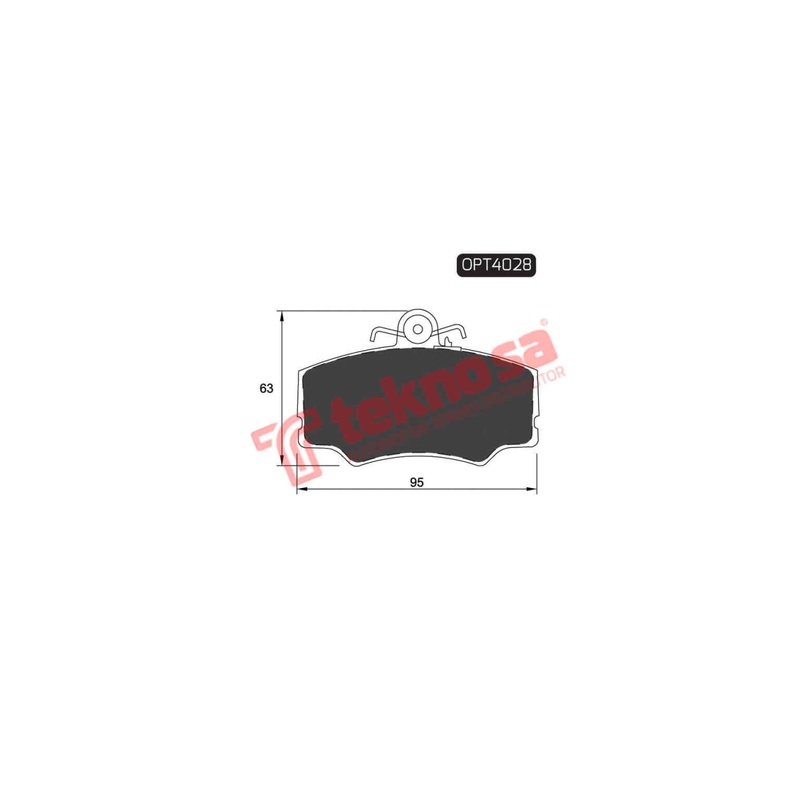 Brake Pad Alfa 33 90 ( Front ) (SET LH & RH Wheel)