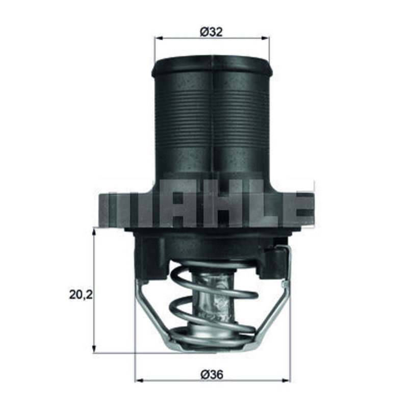 Behr Thermostat Peugeot 206 207 308 Fiat Qubo Citroen C2 C3 C4