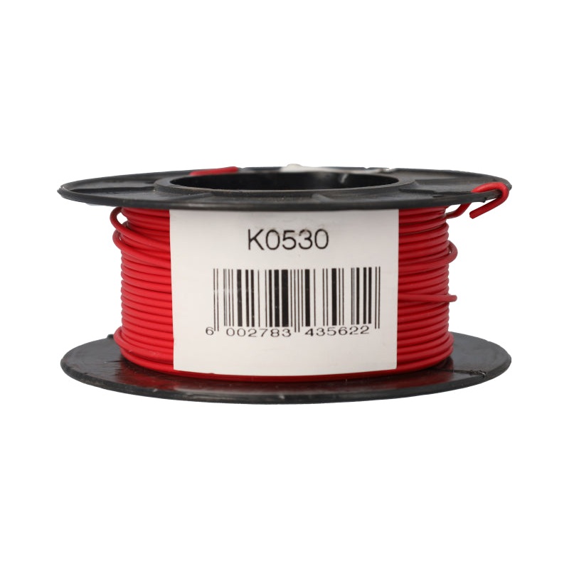 Electric Cable 0.50mm Red (30M)