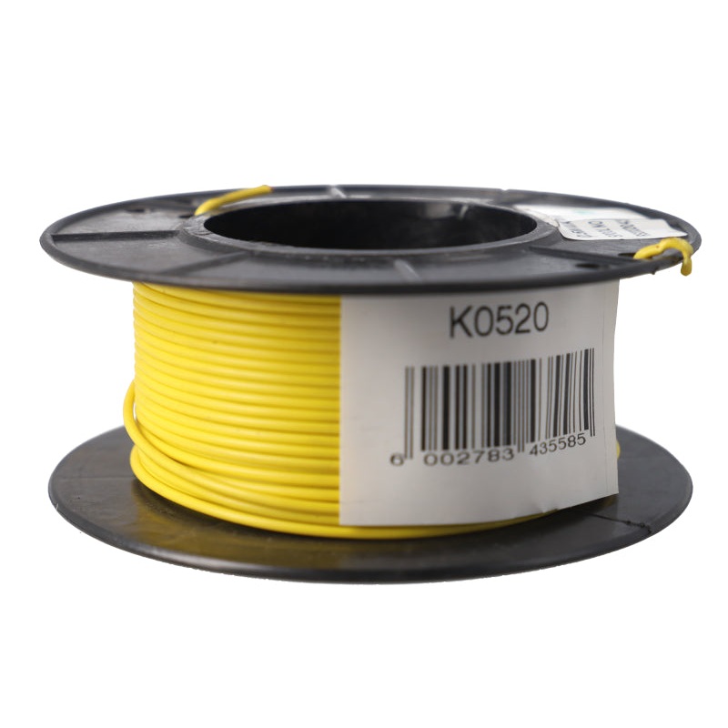 Electric Cable 0.50mm Yellow (30M)