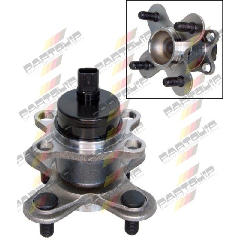 Rear Wheel Hub Bearing Kit Daihatsu Materia (M4) 1.5 76kw 3SZ-VE, Sirion (M3) 1.3 67kw K3-VE, 76kw 3SZ-VE (2006- (PQ1175)