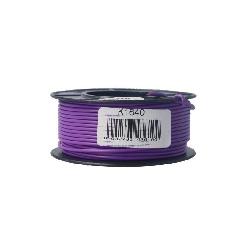 Cable 1.50Mm Purple 30M Roll