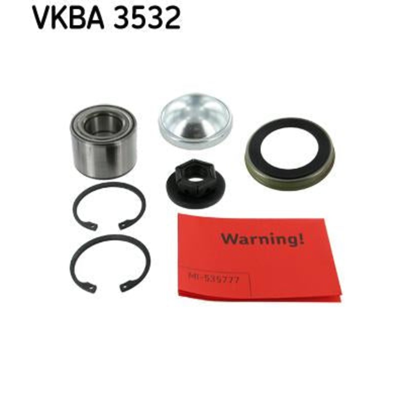 Bearing Kit -Ford Focus / Fiesta (Vkba3532) (Skf) (For 1 Wheel only)