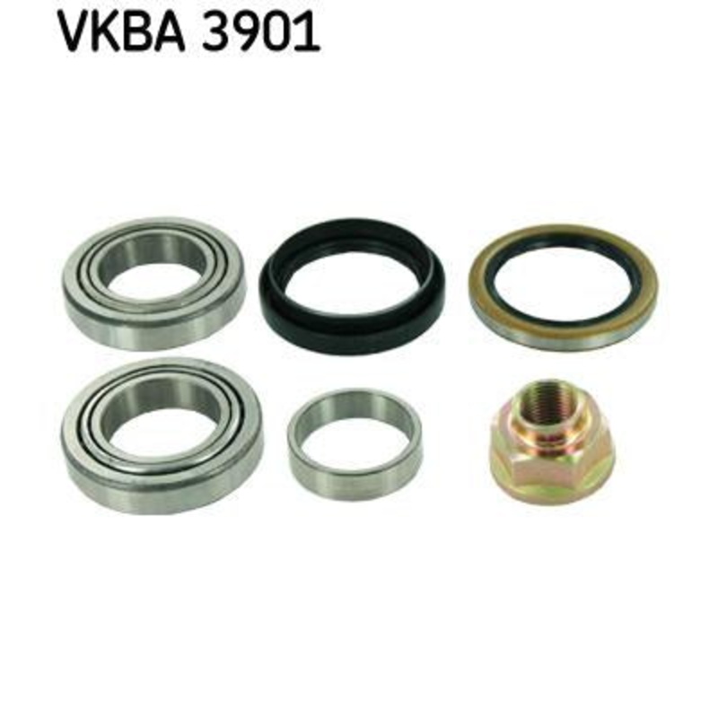 Wheel Bearing Kit Front (Vkba3901) (Skf) (For 1 Wheel only)