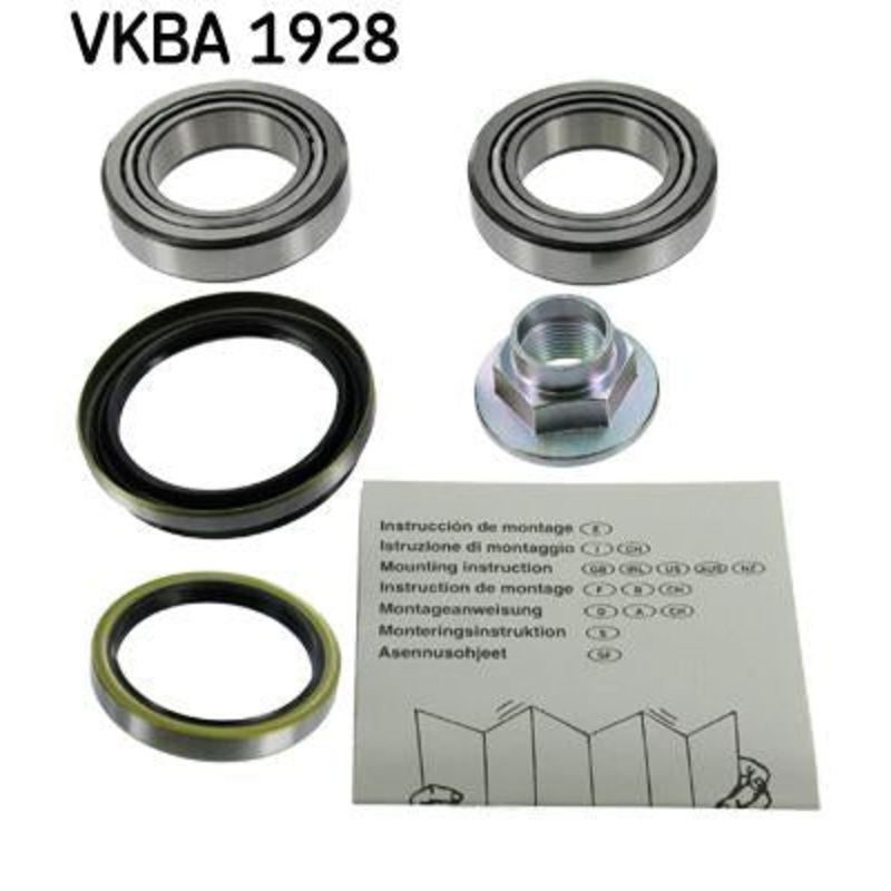 Wheel Bearing Kit (Vkba1928) (Skf) (For 1 Wheel only)