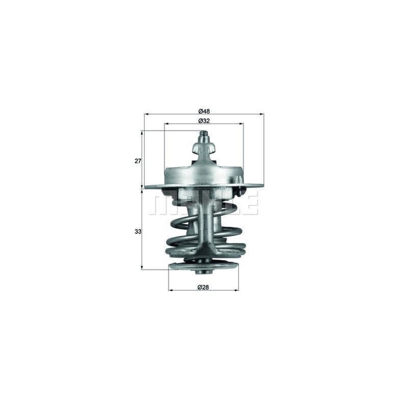 Behr-Mahle Thermostat 83C W/O Gas (Tx6383)