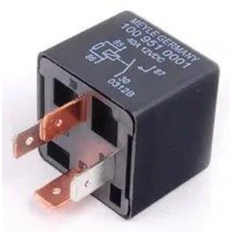 Relay Universal 4 Pin Small Vw Golf I,Polo I,Kombi,A3,A4 B5,B6,A6 95-05,A8,Tt (102409)