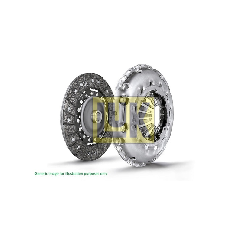 Clutch Kit Audi A3 2.0Tdi,A3 3.2 V6 Vw Golf 5,6,Jetta,Passat,Tiguan (Azv,Bkd,Cbab,Cffb,Bdb,Bub,Bmmbmn,Bkp) (Luk) (R375Mk)
