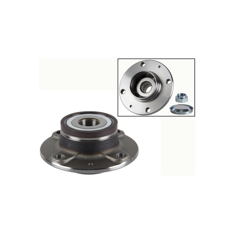 Rear Wheel Bearing Kit ASB Citroen C2 1.4, 1.6I, C3 1.4I, 1.6I, Peugeot 1007 1.6, 206 1.4, 1.6, 2.0 Rear Discs (For 1 Wheel only)